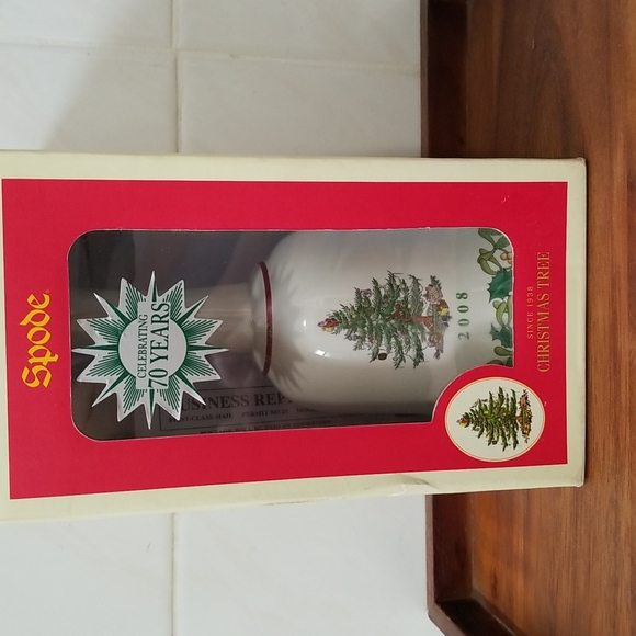 Spode 2008 Ceramic Christmas Tree Collectible Bell - Picture 5 of 6